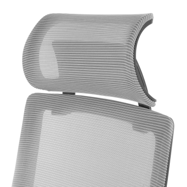 cadeira de escritorio cinza apollo malha mesh bracos regulaveis 3d apoio lombar apoio de cabeca 9