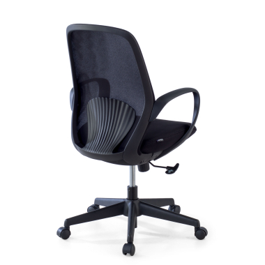 cadeira giratoria preto whisper malha mesh bracos fixos 8