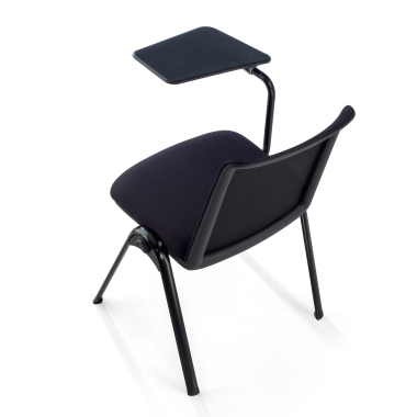 cadeira com palmatoria preto atril de escritorio malha mesh sem bracos 13