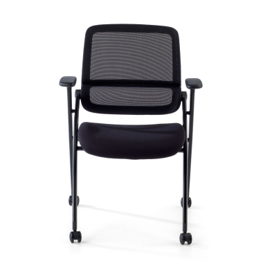 cadeira com palmatoria preto cadeira com rodizios malha mesh bracos moveis 9