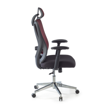 cadeira ergonomica vermelho matrix malha mesh bracos moveis apoio lombar apoio de cabeca 7