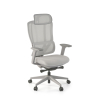 Cadeira Ergonômica com Apoia Cabeças AeroFlow white, certificada