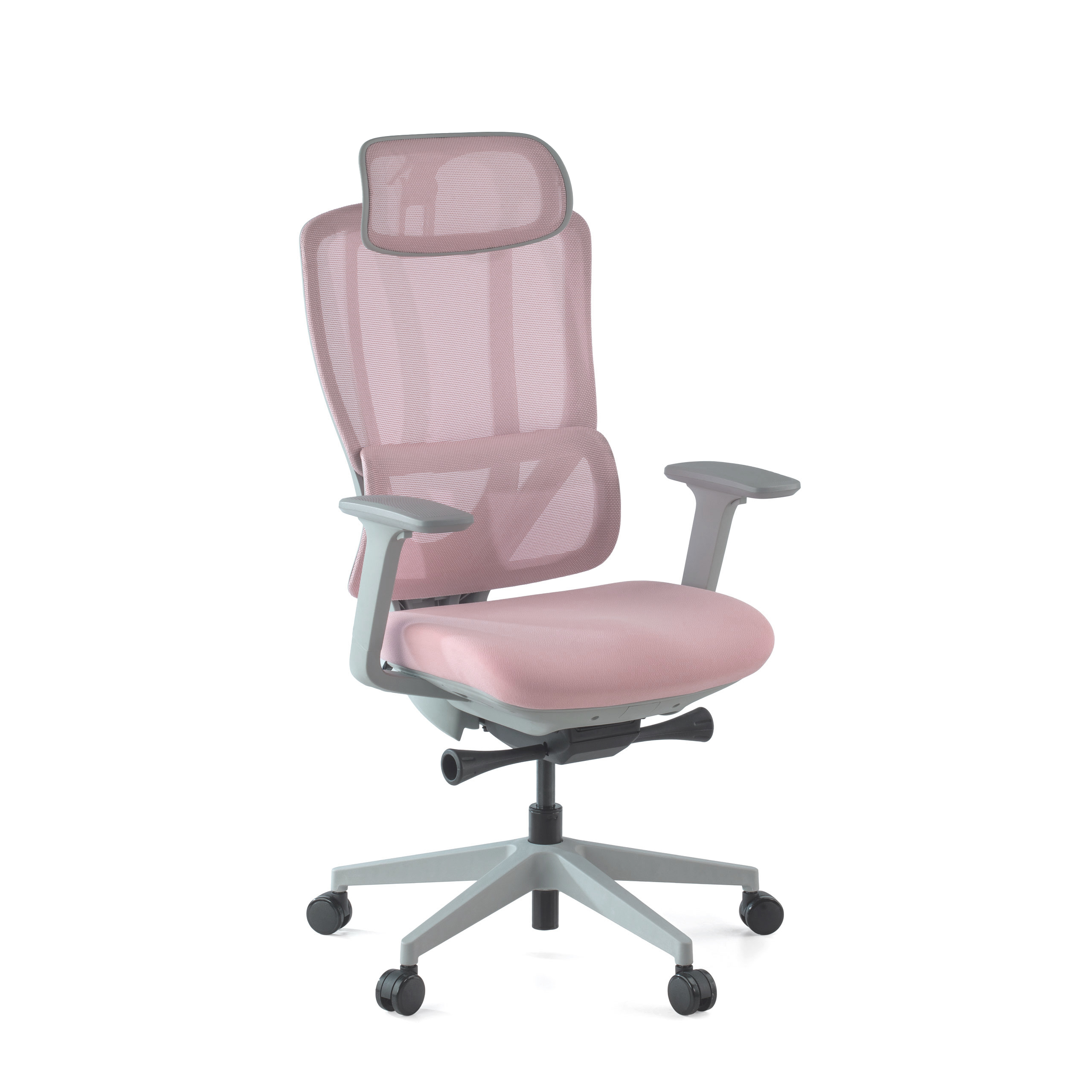 Cadeira Ergonômica com Apoia Cabeças AeroFlow white, certificada