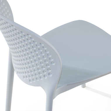 cadeira sala de espera branco tango plastico sem bracos 5