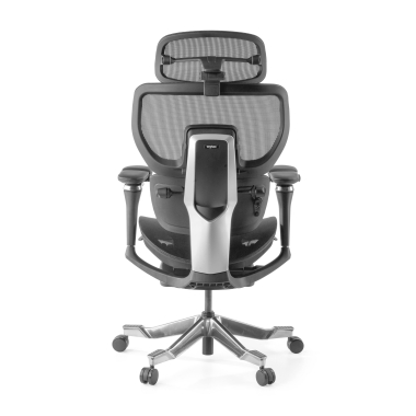 cadeira ergonomica preto erghos x4 pro malha mesh bracos regulaveis 6d apoio lombar duplo apoio de cabeca apoio de pes extensivel 17