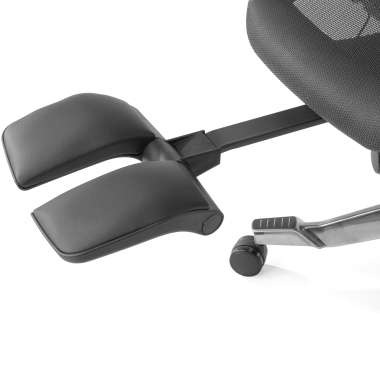 cadeira ergonomica preto erghos x4 pro malha mesh bracos regulaveis 6d apoio lombar duplo apoio de cabeca apoio de pes extensivel 14