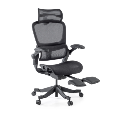cadeira ergonomica preto erghos x1 malha mesh bracos regulaveis 3d apoio lombar duplo apoio de cabeca 1