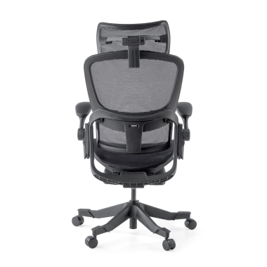 cadeira ergonomica preto erghos x1 malha mesh bracos regulaveis 3d apoio lombar duplo apoio de cabeca 9