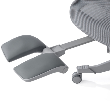 cadeira ergonomica branco cinzento erghos x1 malha mesh bracos regulaveis 3d apoio lombar duplo apoio de cabeca 13