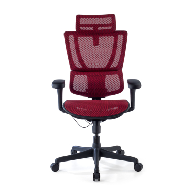 cadeira ergonomica vermelho cadeira de escritorio malha mesh bracos regulaveis 3d apoio lombar apoio de cabeca 3