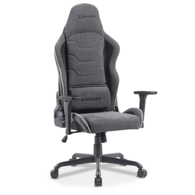 Cadeira gaming em tecido respirável Breeze, com mecanismo basculante