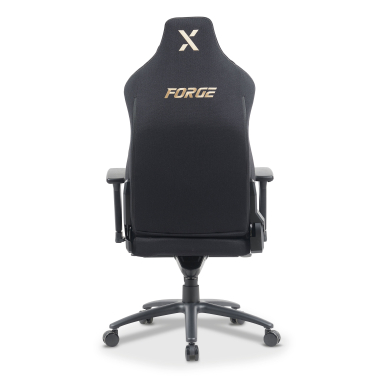 cadeira gaming preto forge tecido bracos regulaveis 3d almofada lombar e cervical apoio de cabeca 10