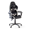 Cadeira gamer Mist com apoios de braços rebatíveis, almofadas cervical e lombar