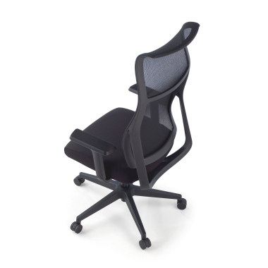 cadeira ergonomica preto stay malha mesh bracos moveis 9