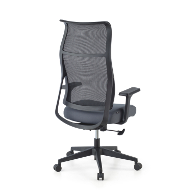 cadeira ergonomica cinza stay malha mesh bracos moveis 8