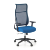Cadeira ergonómica Stay, encosto reclinável, assento estofado
