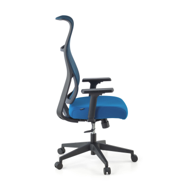 cadeira ergonomica azul stay malha mesh bracos moveis 5