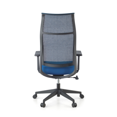 cadeira ergonomica azul stay malha mesh bracos moveis 7