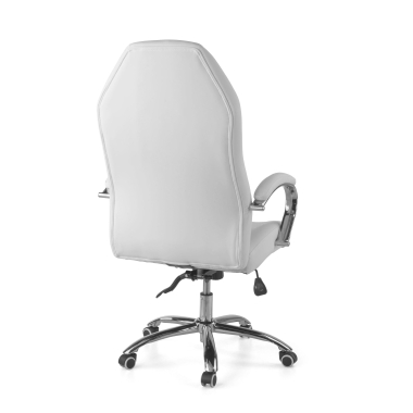 poltrona de escritorio branco pioneer pele sintetica bracos estofados 10