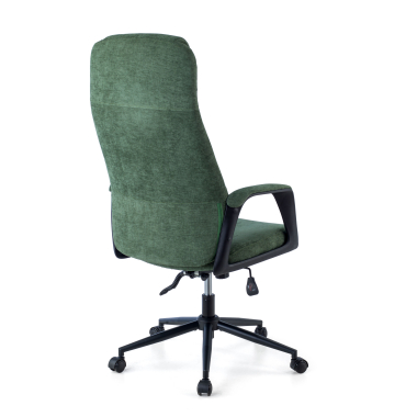 poltrona de escritorio verde denmark tecido bracos estofados apoio de cabeca 10