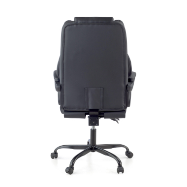 cadeira gaming preto morgan pele sintetica bracos moveis almofada de apoio de cabeca apoio de cabeca apoio de pes extensivel 7