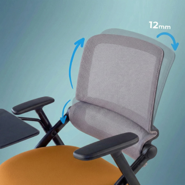 Encosto ergonômico
