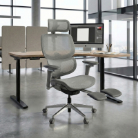 Cadeira de escritório ergonômica Erghos X2, suporte lombar flexível