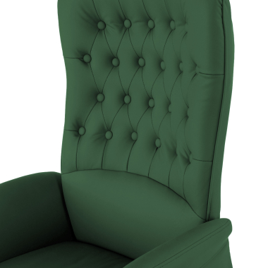 poltrona de escritorio verde ankara pele sintetica bracos estofados 3