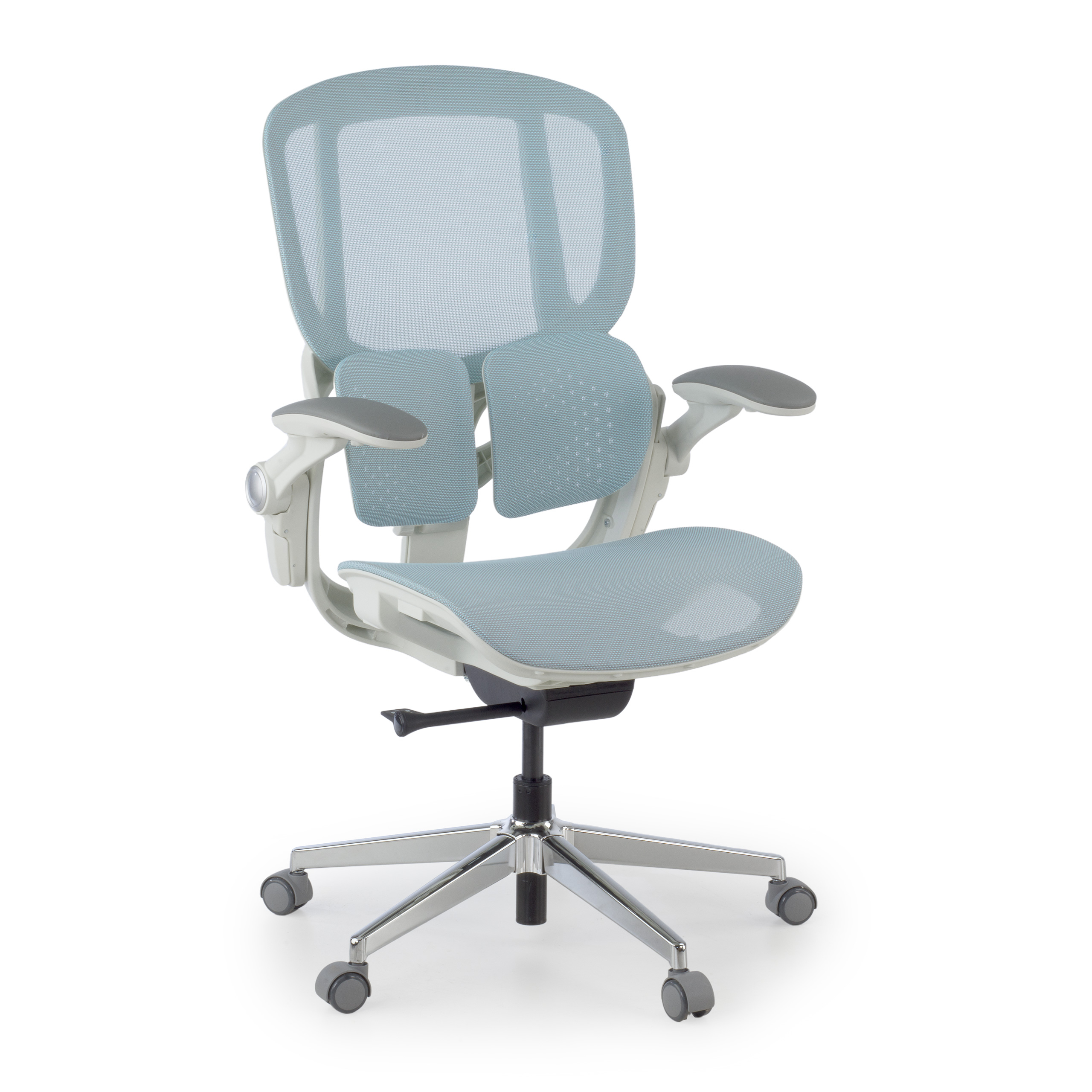 Cadeira ergonómica Erghos One, ortopédica, duplo suporte lombar