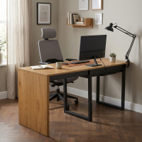 Mesa de Escritório extensível Flex 80-148 cm