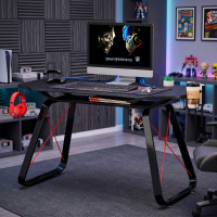 Secretaria Gaming Racer, fibra de carbono