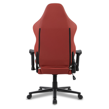 cadeira gaming branco vermelho vanguard pele sintetica bracos moveis almofada de apoio de cabeca apoio de cabeca 10
