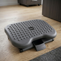 Apoio de pés ergonómico para escritório Erghos, antiderrapante