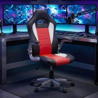 Cadeira Gaming Lotus, design racing, Apoia Braços Dobráveis