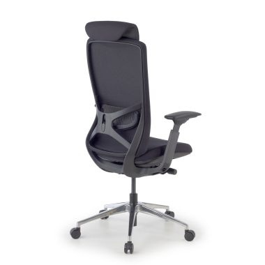 cadeira ergonomica preto gemini tecido bracos regulaveis 4d 9