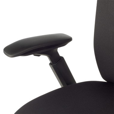 cadeira ergonomica preto gemini tecido bracos regulaveis 4d 12