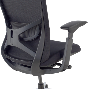 cadeira ergonomica preto gemini tecido bracos regulaveis 4d 13