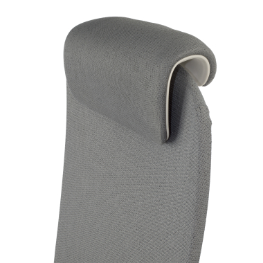 cadeira ergonomica cinza gemini tecido bracos regulaveis 4d 13