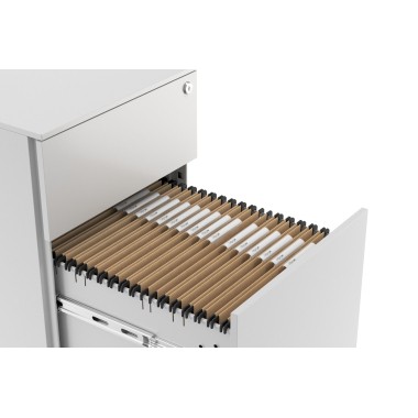 bloco de gavetas branco 2 gavetas arquivo metal 5