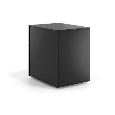 bloco de gavetas preto 2 gavetas arquivo metal 6