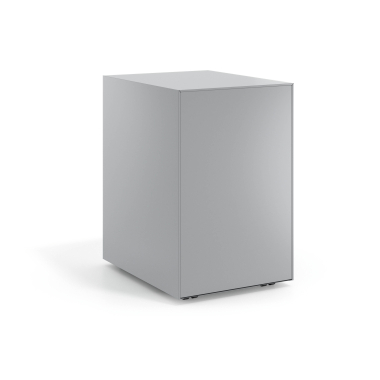 bloco de gavetas branco estrutura em aluminio metal 6