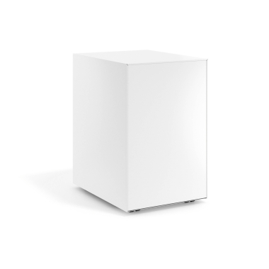 bloco de gavetas branco estrutura branca metal 6