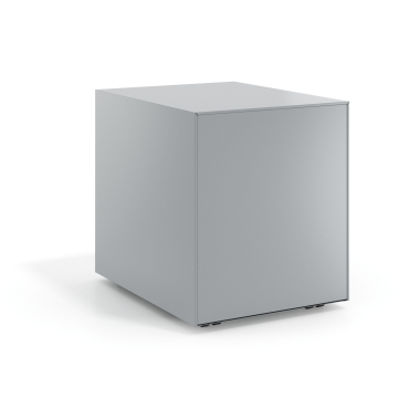 bloco de gavetas branco estrutura em aluminio metal 6