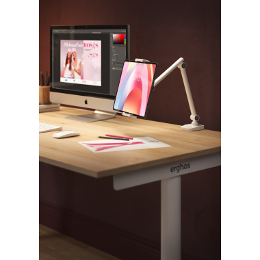 suporte para monitor branco viva 2
