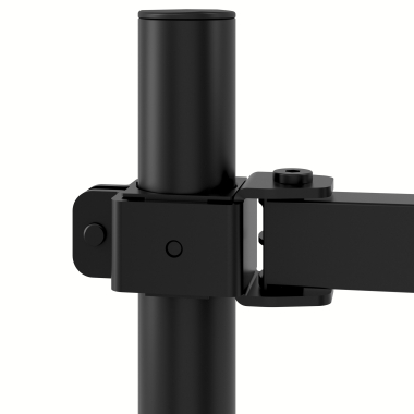 suporte para monitor preto 1 ecra 7