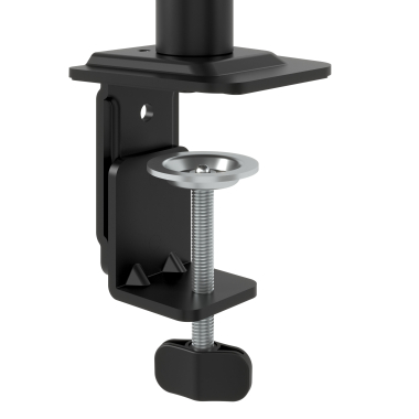 suporte para monitor preto 2 ecras 11