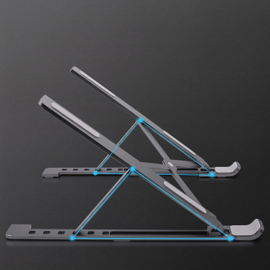 suporte para monitor cinza elara 6