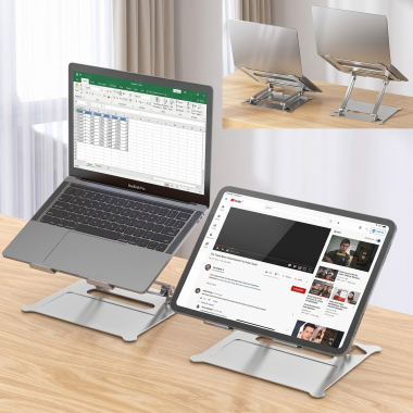 suporte para monitor cinza volta 3
