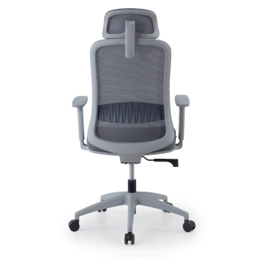 cadeira home office branco cinzento task malha mesh bracos regulaveis 1d apoio lombar apoio de cabeca 10