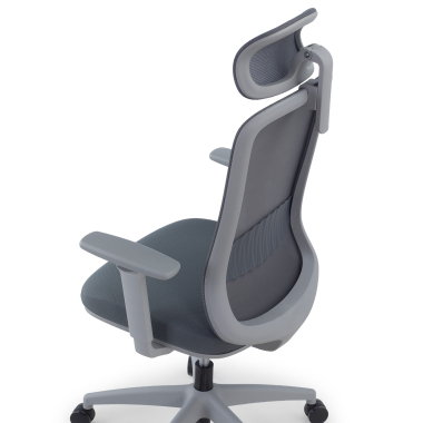 cadeira home office branco cinzento task malha mesh bracos regulaveis 1d apoio lombar apoio de cabeca 12